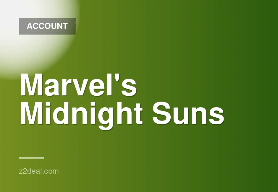 Marvel's Midnight Suns Steam Account at Best Price