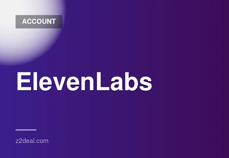 One Year ElevenLabs Creator Subscription - Private Account with Full Warranty