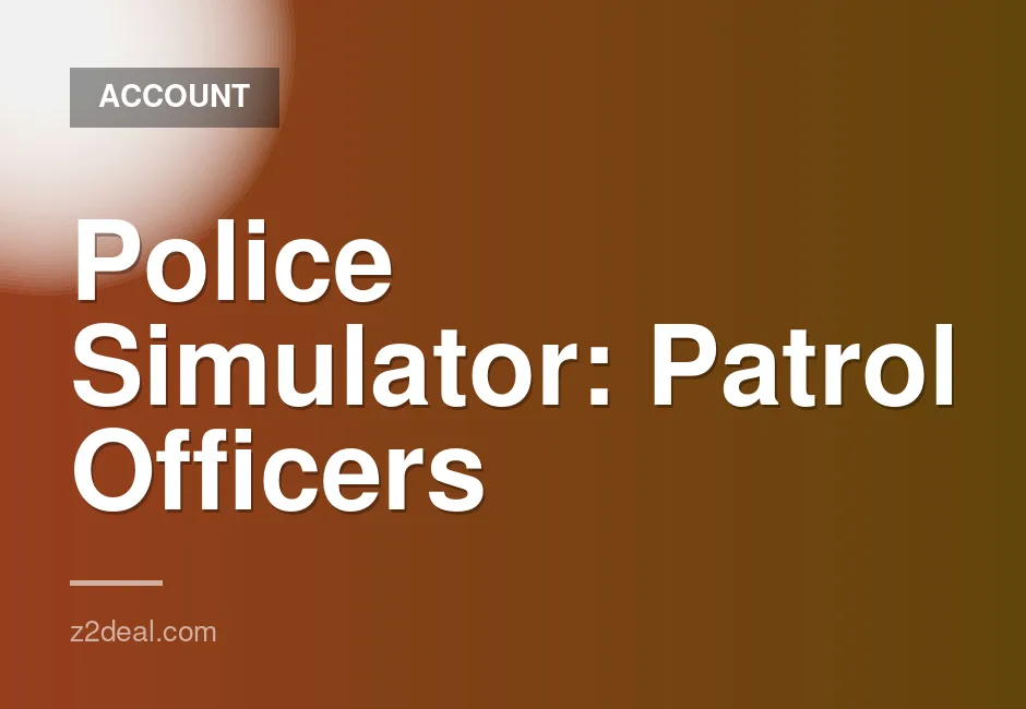 Police Simulator Patrol Officers 30-Day Shared Offline Access