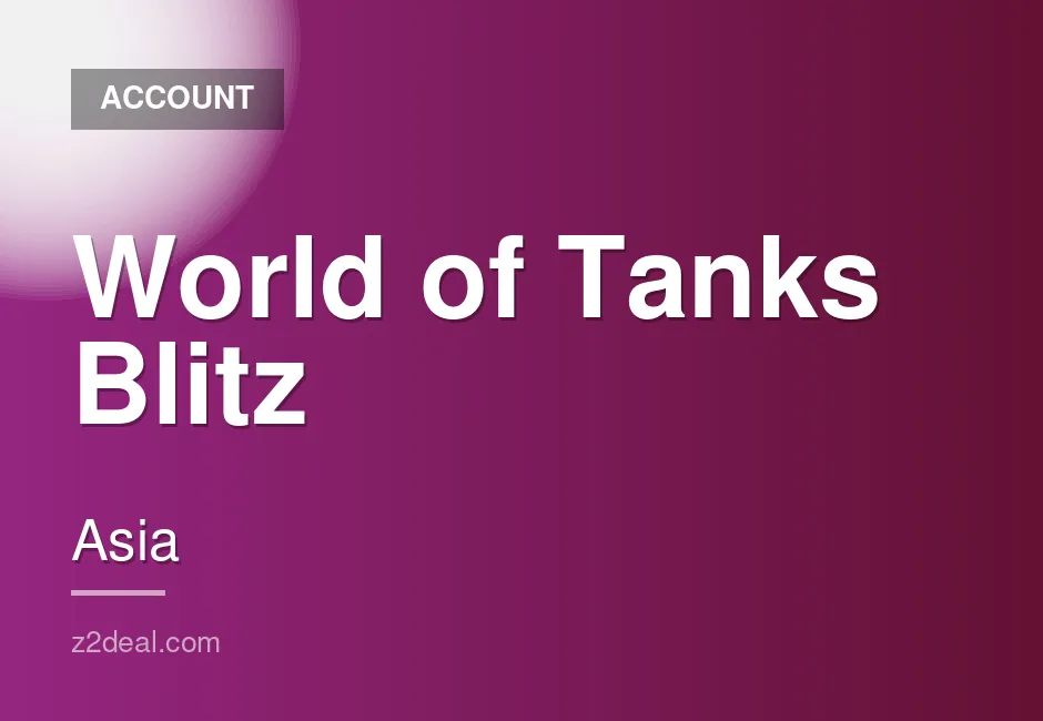 World of Tanks Blitz Asia Account with 37 Tier X Tanks and Multiple Premium Options