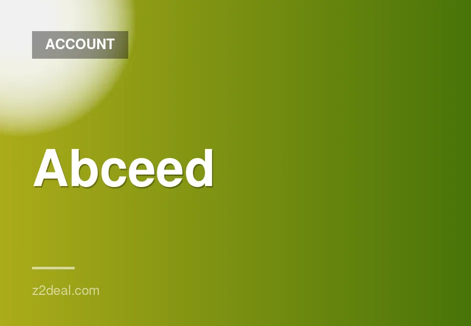 Three-month shared Abceed membership account with TOEIC assistance