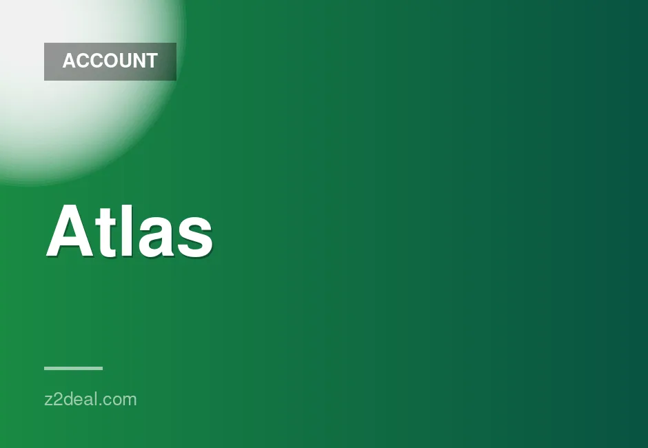 Atlas Steam Account with Email Access and Full Control - 100% Secure Guarantee