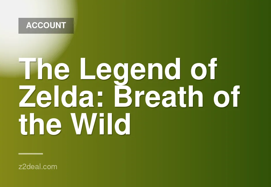 The Legend of Zelda: Breath of the Wild digital game with DLC for Nintendo Switch