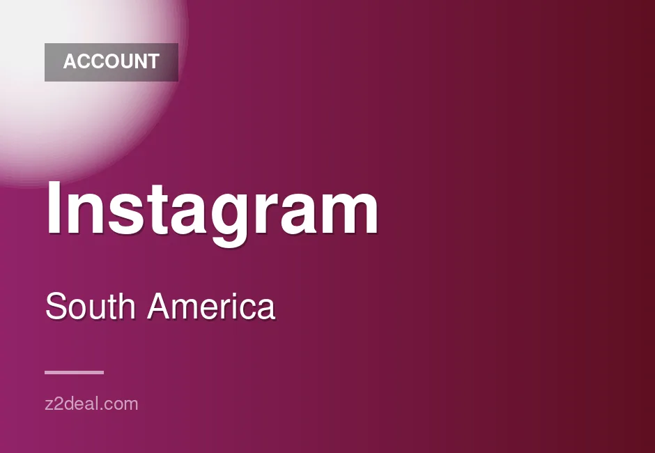 Instagram Account - Premium Quality - 2FA Secured - Brazil Registered - Dependable Service