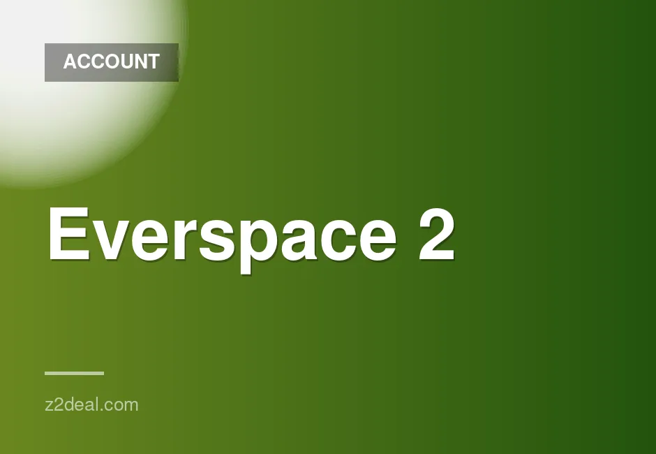 New Steam Account for Everspace 2 with Zero Playtime and Data Change Option - Quick Delivery