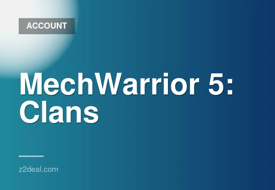 MechWarrior 5: Clans Game Accounts for Sale