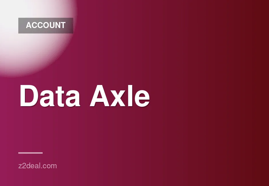 Data Axle Shared Account - 1 Month Access