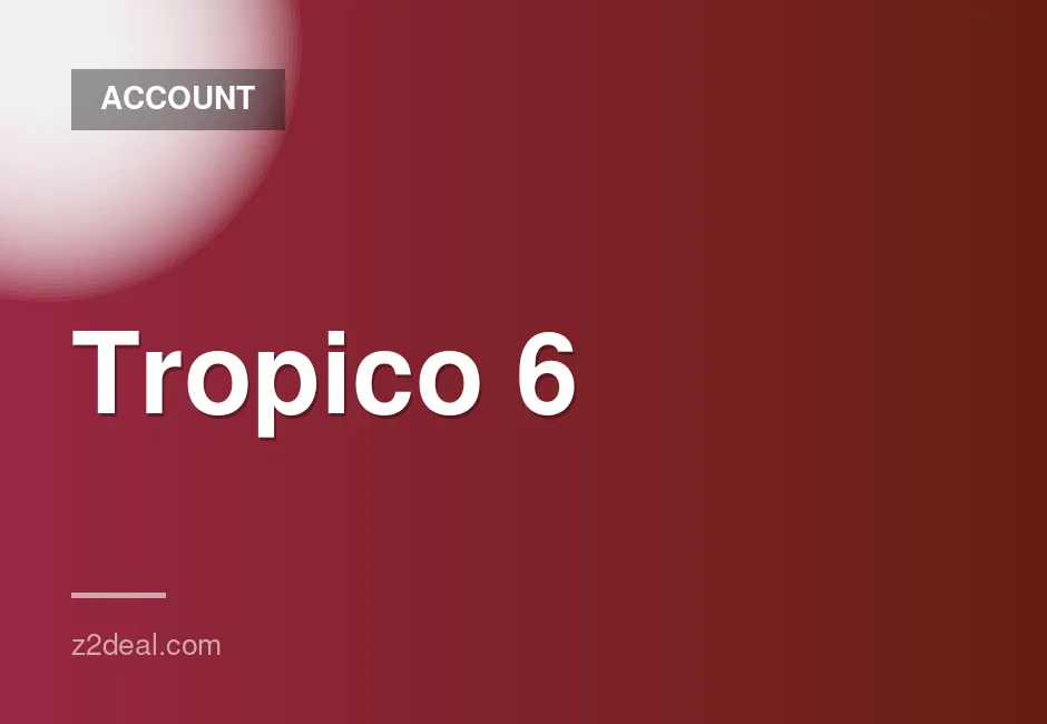 Tropico 6 Steam Account with Full Access for Online Play