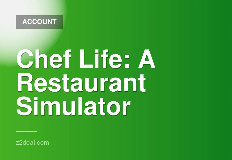 Chef Life: A Restaurant Simulator digital game for Nintendo Switch - sub-account available