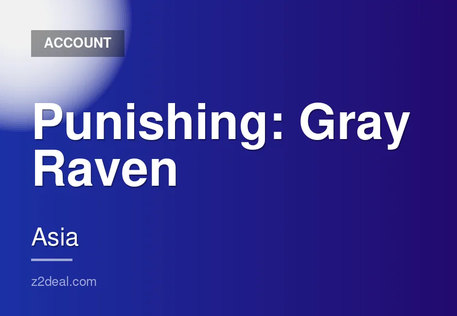 Asia Endgame Account - Rank 36 with Full Collab Characters and SSS Weapons in Punishing: Gray Raven