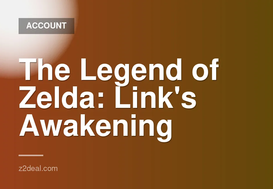 The Legend of Zelda: Link's Awakening digital game for Nintendo Switch