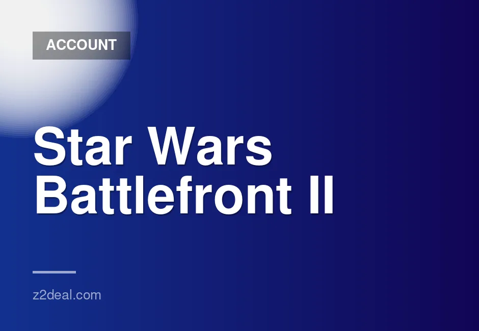 Star Wars Battlefront II account with full access on Origin platform