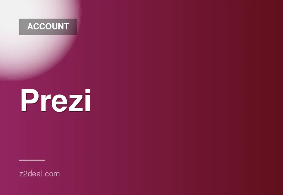 Prezi Premium Account 14 Days Access with Quick Delivery