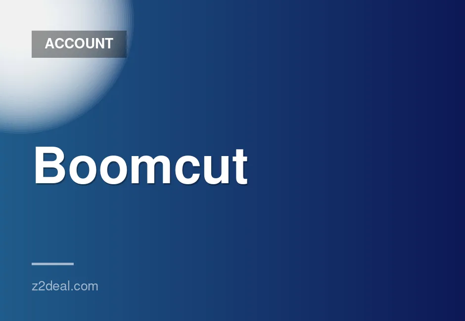 Boomcut Pro account with 400 credits for 1 month - Private and warranty included