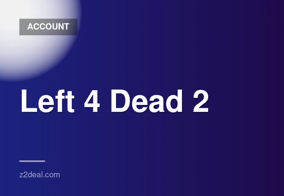 Left 4 Dead 2 Steam Account with Full Access