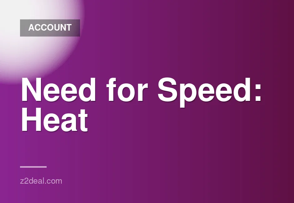 Need for Speed: Heat Steam Account with 70 EA Games and Free Game Choice Instant Delivery
