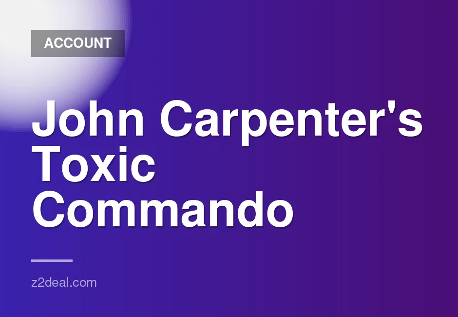 John Carpenter's Toxic Commando Blood Edition Steam Account for Global Use