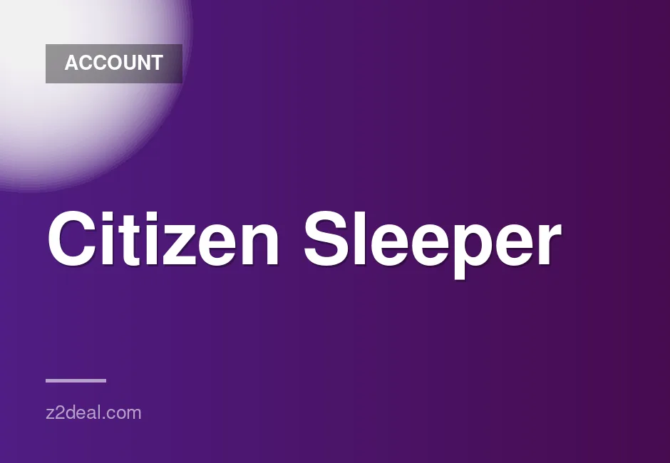 New Steam Account for Citizen Sleeper - 0 Hours Played, Data Changeable, Quick Delivery