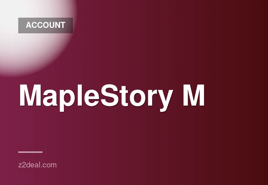 MapleStory M US Server New Account with Full Access and 100% Guarantee