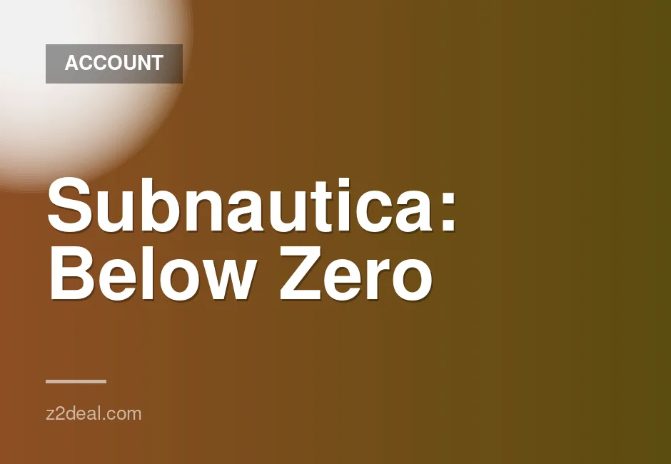 Subnautica: Below Zero and Subnautica Bundle | Fast Delivery | Global Access | 3-Month Warranty