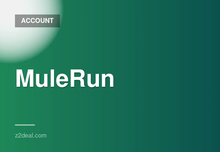 MuleRun AI Account with 700 Credits for Global Use