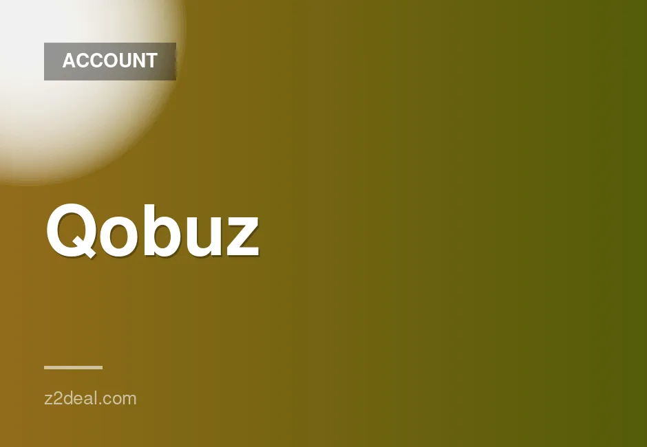 Qobuz Studio Private Account with 3-Month Warranty - Explore Longer Duration Options
