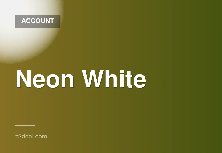 Neon White digital game for Nintendo Switch with unique sub-number
