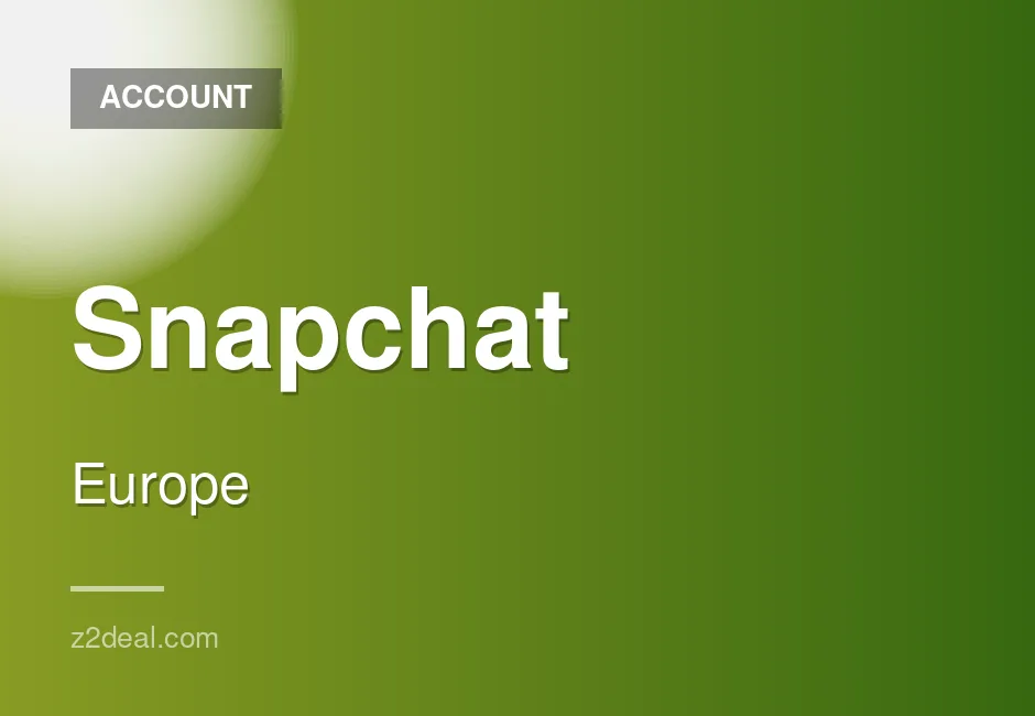 Quality Snapchat Account - Email Verified - UK Registered - Fast and Secure Delivery