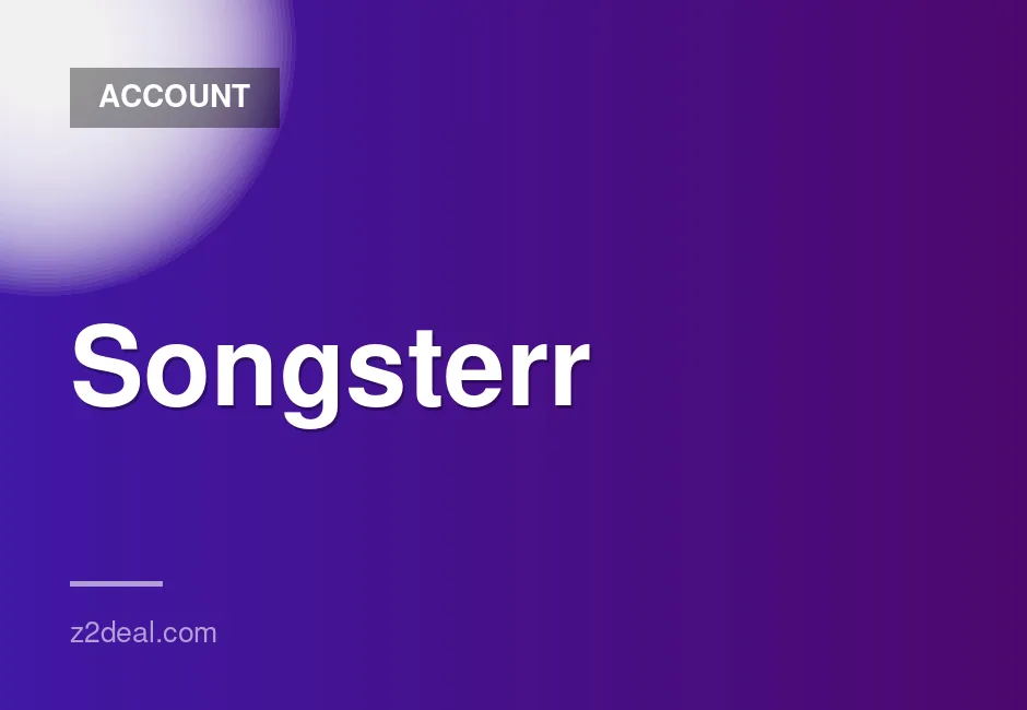 One Month Songsterr Plus Account with Automatic Delivery and Warranty