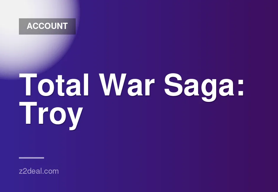 30-Day Shared Offline Access for Total War Saga: Troy on Epic Games