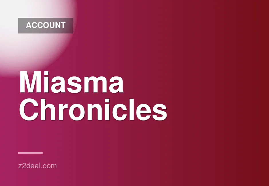 Miasma Chronicles Xbox Series X|S Account with Original Email and Full Access