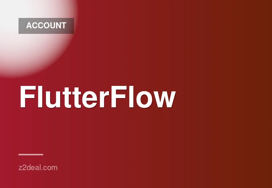 One Year Private FlutterFlow Edu Pro Plan Subscription with Full Warranty