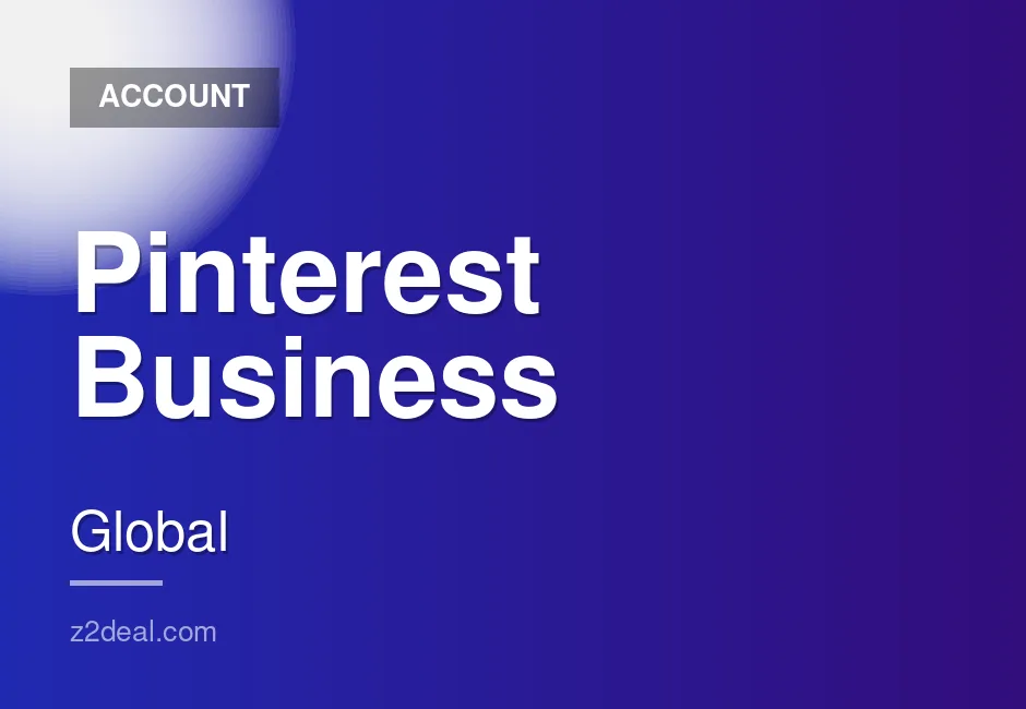 Trusted Pinterest Business Account | Ads Ready | Trusted Source