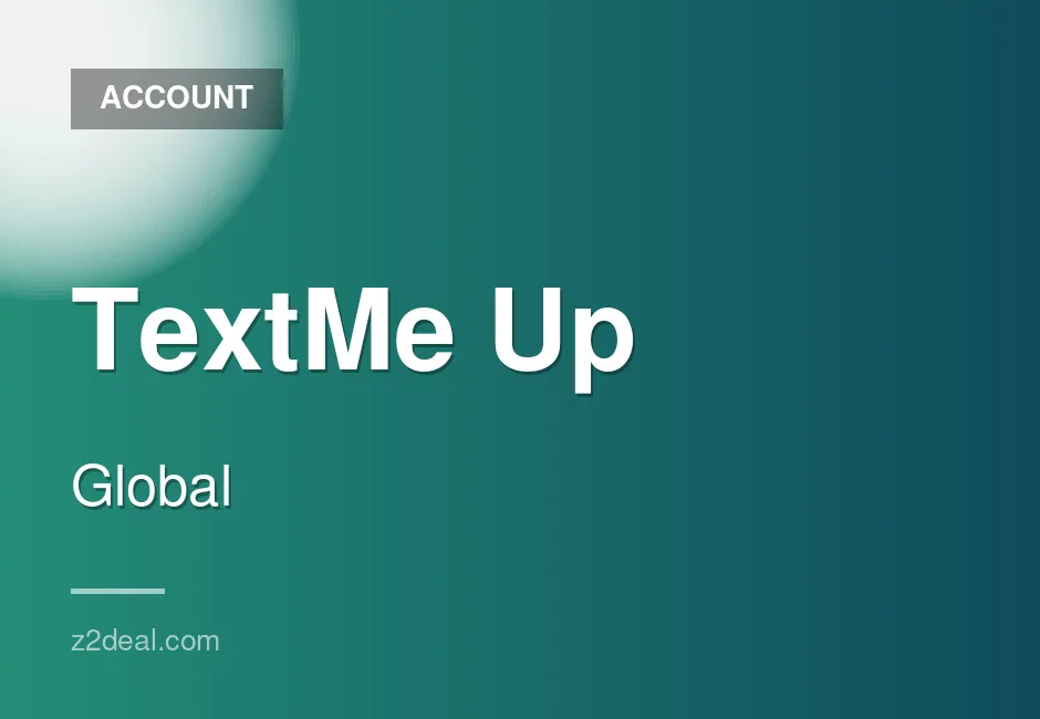 Trusted TextMe Up Account | Full Access | Premium Quality | Direct Handover
