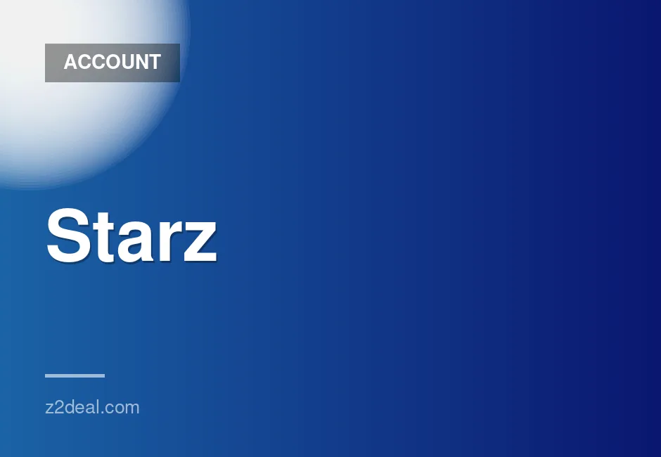 One Month Premium STARZPLAY Subscription with Quick Delivery