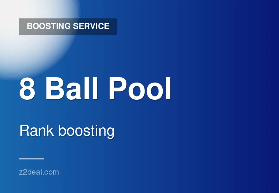 8 Ball Pool Rank Boost - Dependable Service
