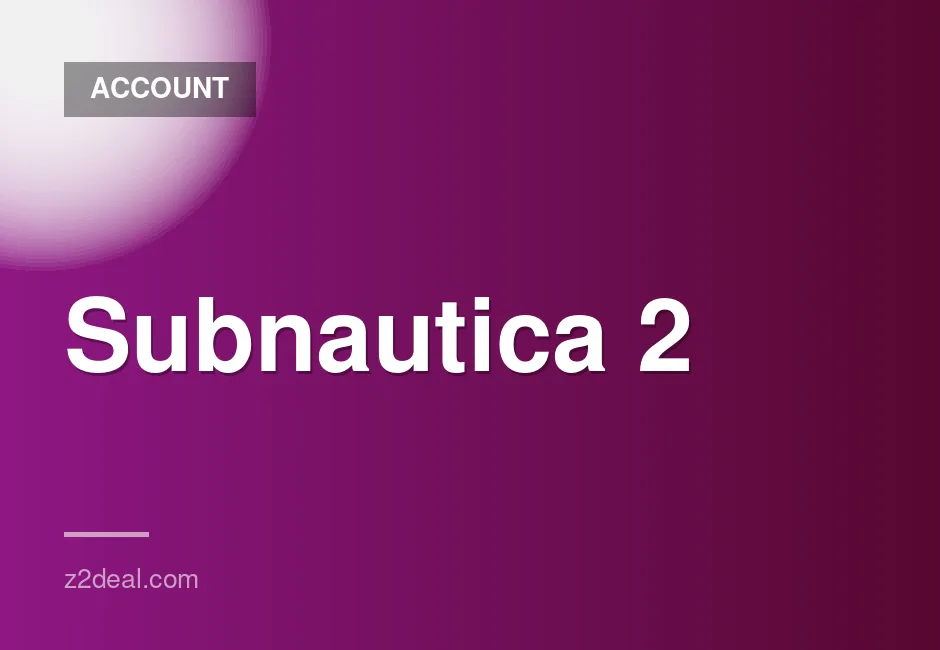 Subnautica 2 Account with Full Access and Instant Delivery - Unplayed, Data Changeable