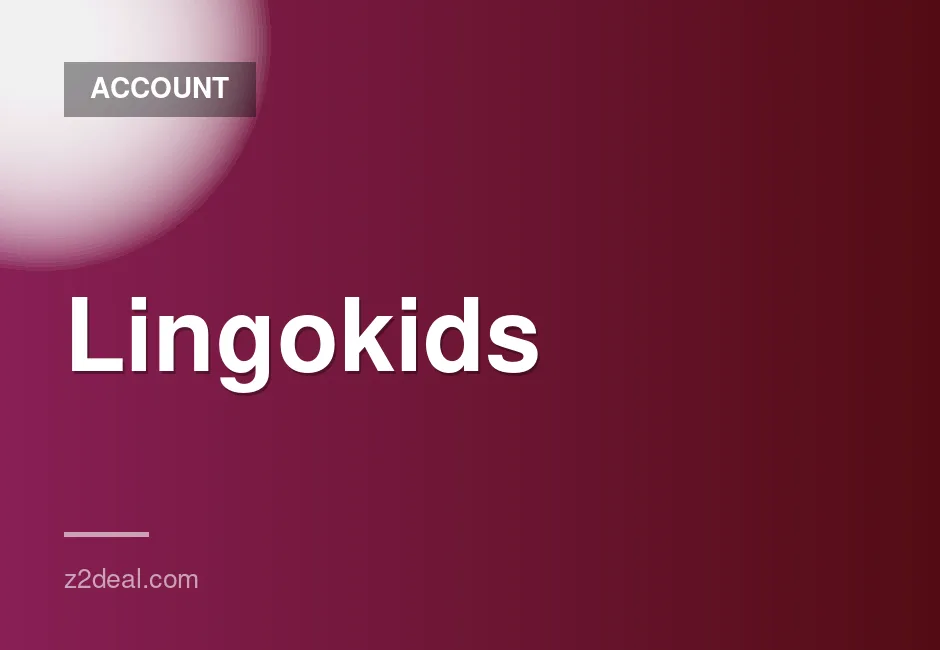 Lingokids Plus Plan - 6 Month Private Account with Bonus 6 Month Gift