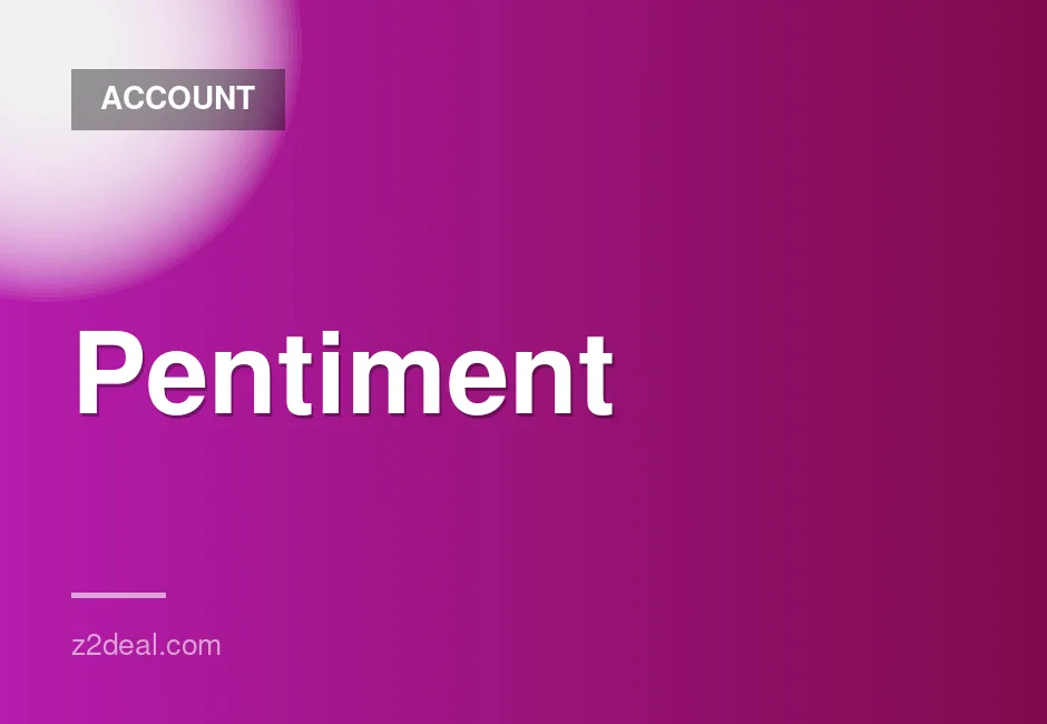 Pentiment Game Account for Sale