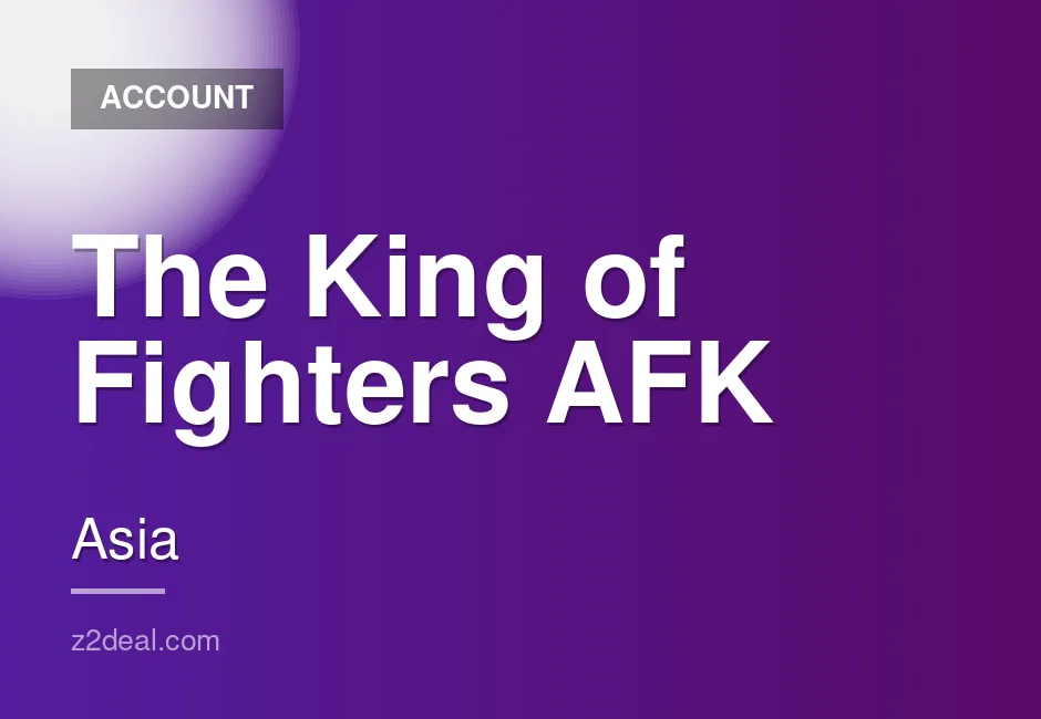 750K+ diamonds and 210+ summon scrolls for The King of Fighters AFK account in Asia