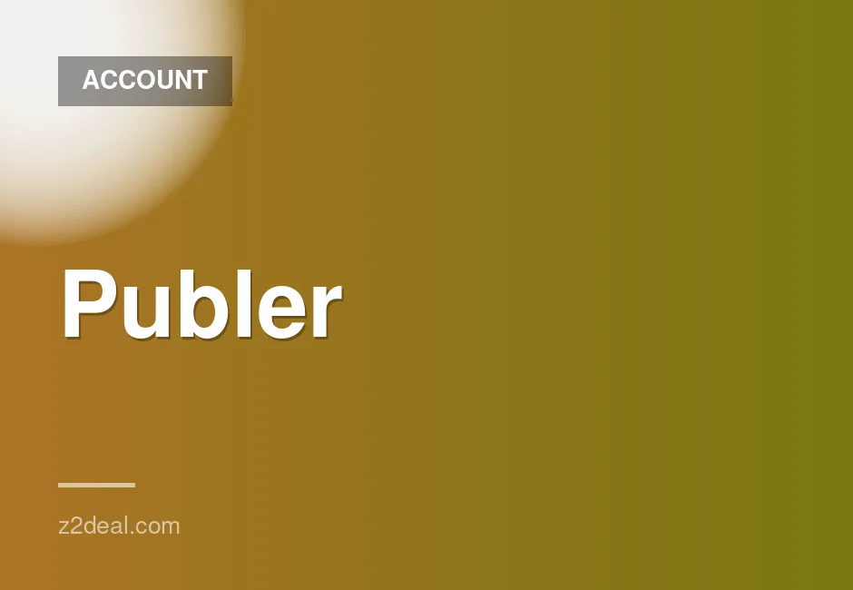 Publer Pro Plan 1 Month Personal Account with Full Warranty from Trusted Seller