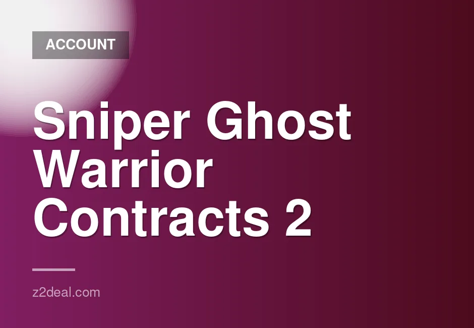 30-Day Shared Offline Access for Sniper Ghost Warrior Contracts 1 and 2 Standard Edition