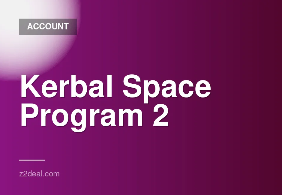 New Steam Account for Kerbal Space Program 2 with No Playtime and Quick Delivery