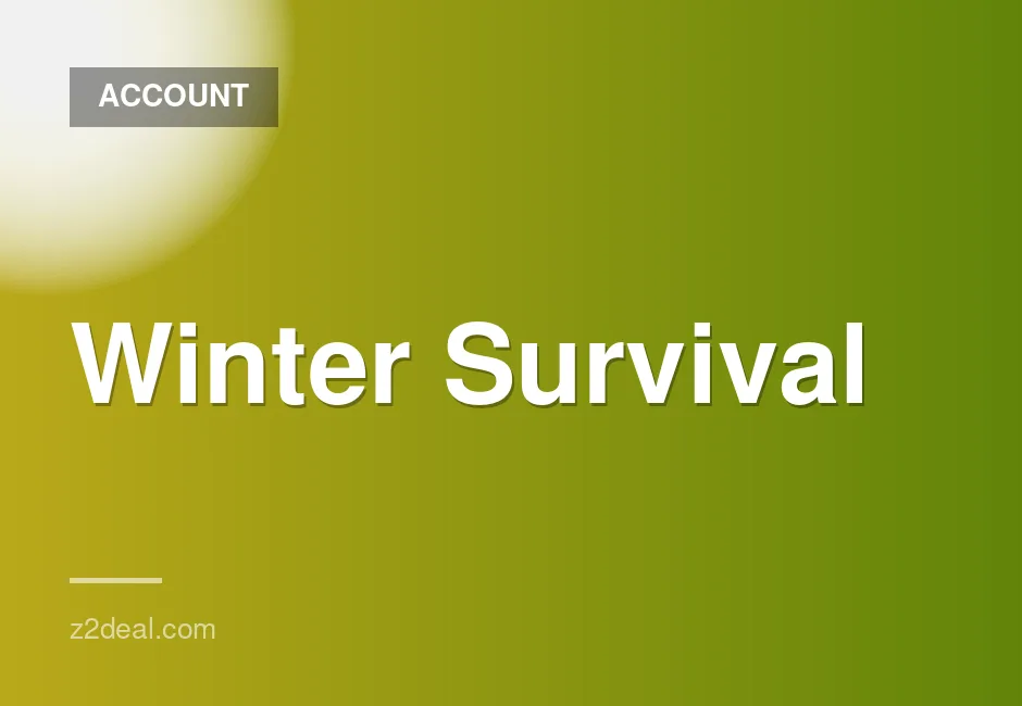 New Steam Account for Winter Survival - Unplayed, Data Changeable, Quick Delivery
