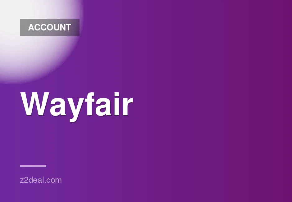 Purchase Italy Wayfair Account with Fast Delivery and No Outlook Gmail Access