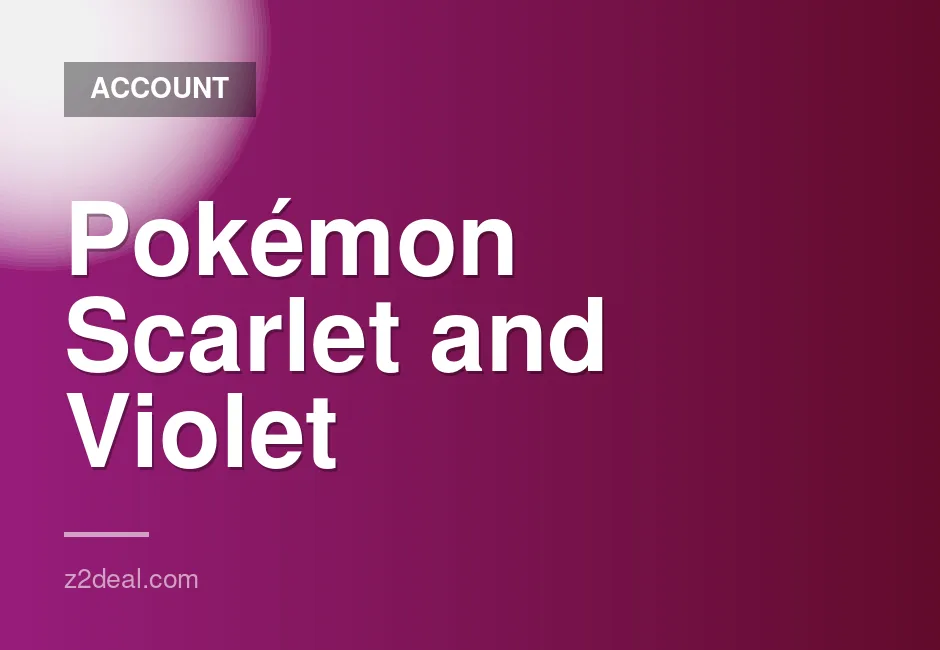 Pokémon Scarlet digital game for Nintendo Switch with subscription number