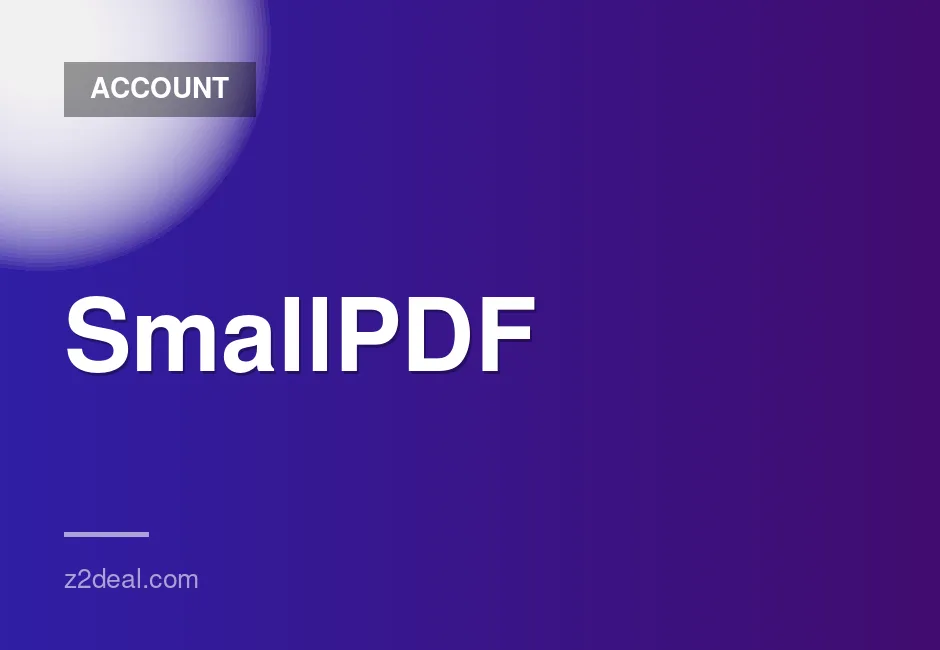 Smallpdf Pro account for 7 days with unlimited access