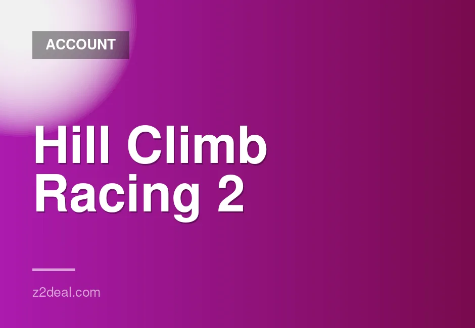 1.5 billion coins, 2 million diamonds, all cars unlocked and fully upgraded in Hill Climb Racing 2