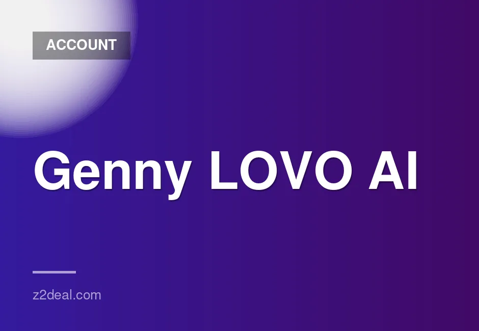 Genny LOVO AI Basic Plan $10 for 1 Month Private Account with Warranty