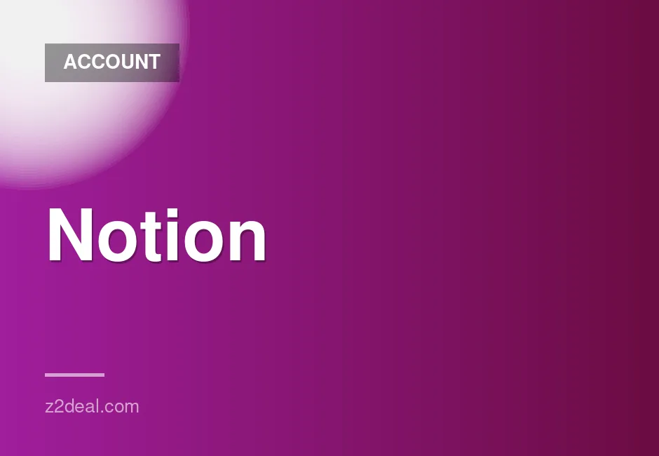 Notion Premium Unlimited 6-Month Subscription Plus Plan